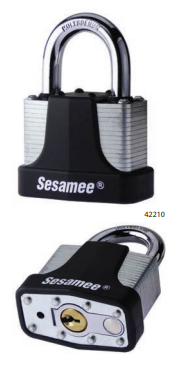 CCL Sesamee 423 400 Series Laminated Rekeyable Padlocks