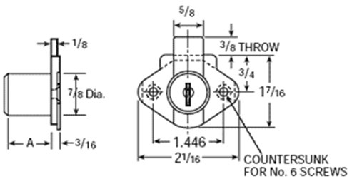 CCL 120F902 Bolt Length- 2"