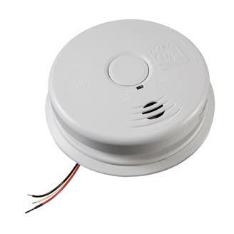 Kidde i12010S Worry-Free Hardwired Interconnect Smoke Alarm w/ Sealed Lithium Battery Backup