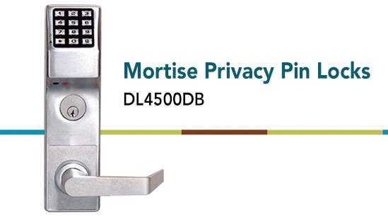 Alarm Lock DL4500 Trilogy Electronic Digital Mortise Lock, Deadbolt, Satin Chrome