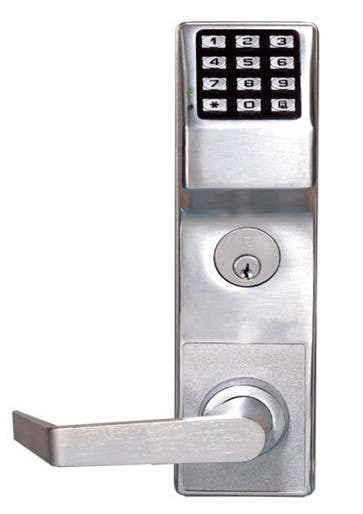 Alarm Lock DL2700 Trilogy T2 Mortise Keyless Access Lock, Weather Proof, Satin Chrome