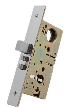 Accurate Lock & Hardware 8700/8800 Series Narrow Backset Adjustable Roller Latch Mortise Lock
