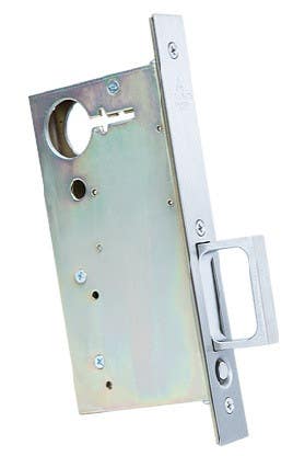 Accurate Lock & Hardware 2002CPDP-SD Spring Loaded Edge Pull, Narrow Stile(2-7/8" Depth)