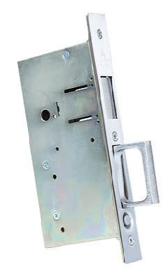 Accurate Lock & Hardware 2002CPDS Pocket Door Strike w/ Edge Pull, To Oppose 2002CPDL