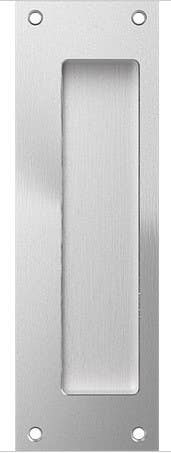 Accurate Lock & Hardware FE7001/5001 Rectangular Flush Pull, Exposed Fasteners