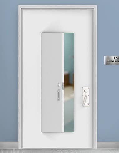 Accurate Lock & Hardware LR 7200SEC Ligature Resistant High Security Auxiliary Lockset, For 1-3/4" Door