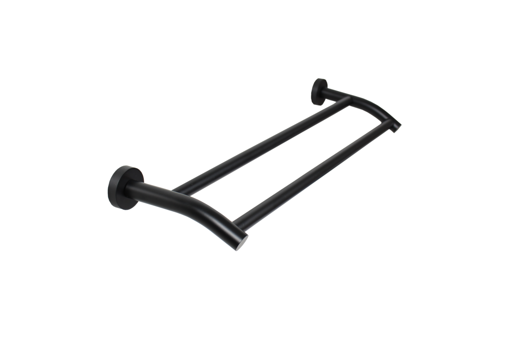 Pamex BC12 Solano Collection 24"x 5/8" Double Towel Bar Set