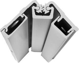 Pamex HCFS570 Full Surface Continuous Geared Hinge, 1/16" Inset