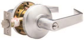 TownSteel CSR/CSRC Grade 2 Conical Rose Cylindrical Lockset