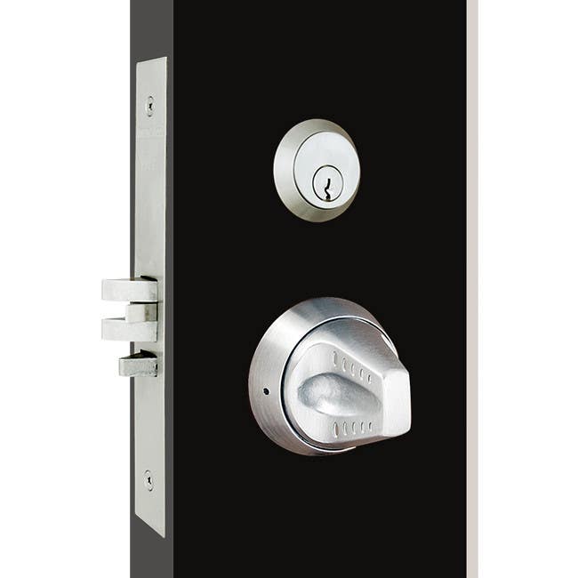 TownSteel MRX-K Grade 1 Mortise Lock w/ Ligature Resistant Trim-Knob, Satin Stainless Steel