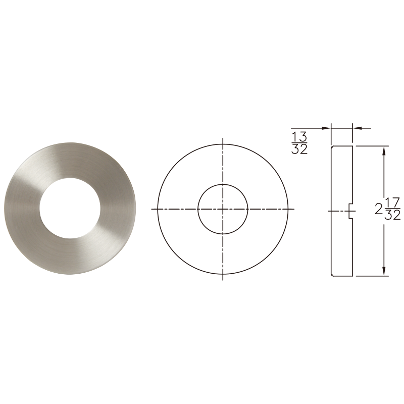 TownSteel MSS-L Grade 1 Heavy Duty Mortise Lock, Designer Sectional Low