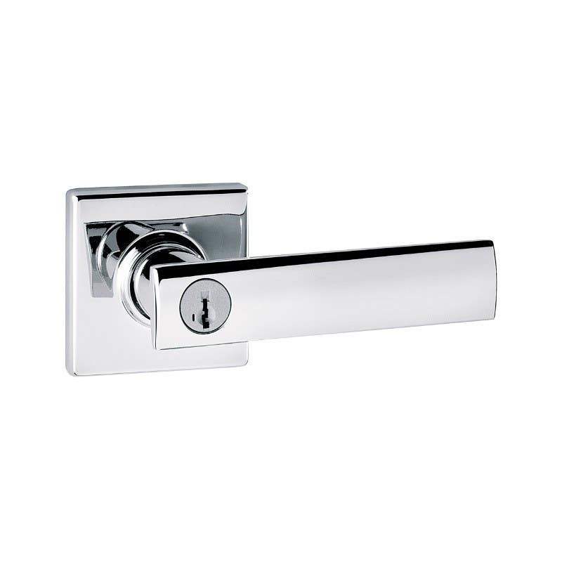 Kwikset 740VDL 282-818 Entry Vedani Lever Entrance with Smartkey Cylinder, Satin Chrome