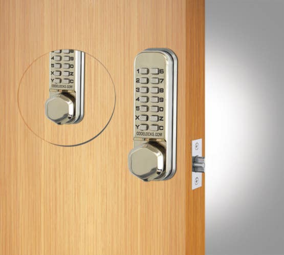 Codelocks 94750 CL290 Tubular Latchbolt, Back To Back Gate Box Kit