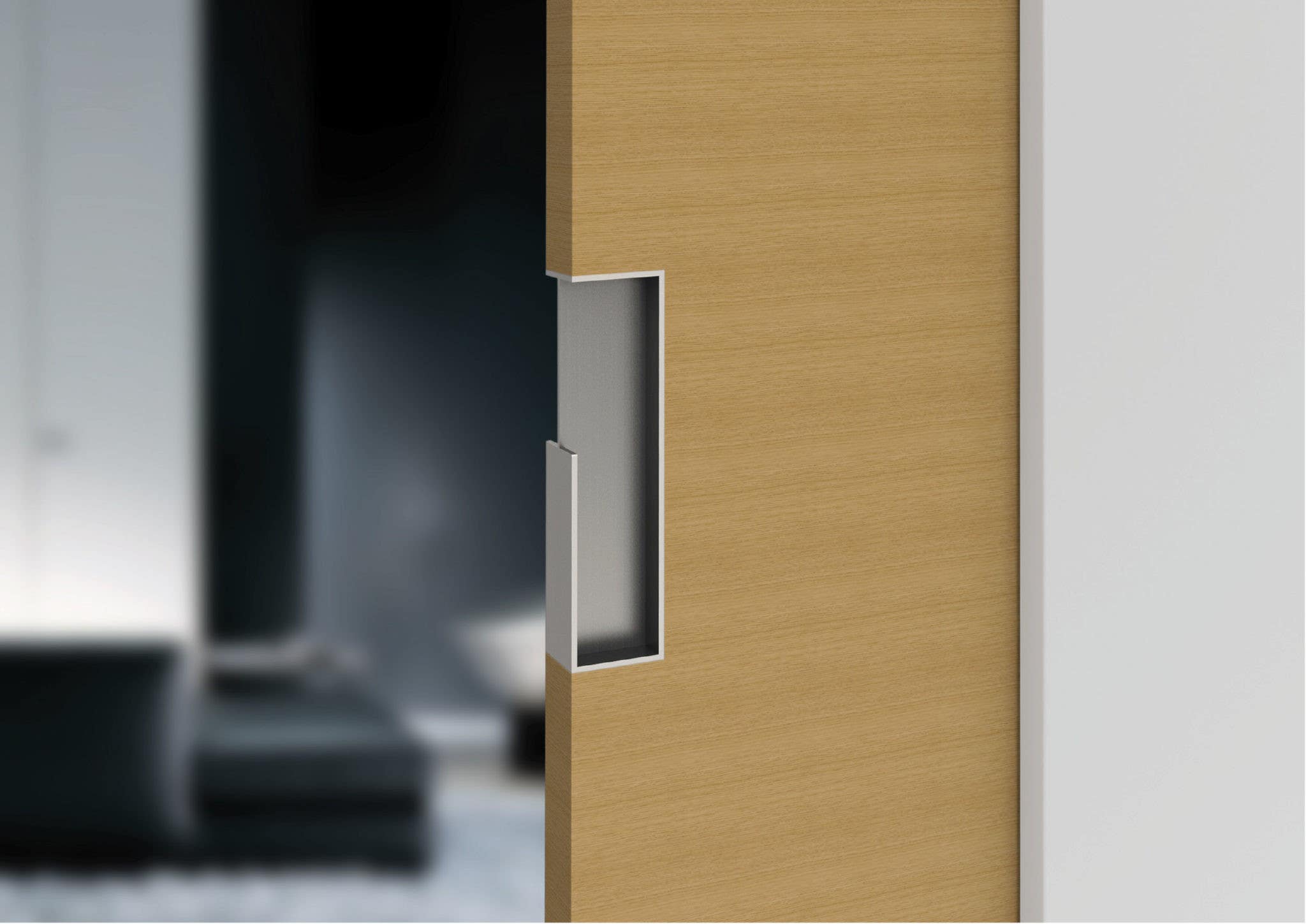 Sugatsune DSI-4254S Sliding Door Handle, 304 Stainless Steel