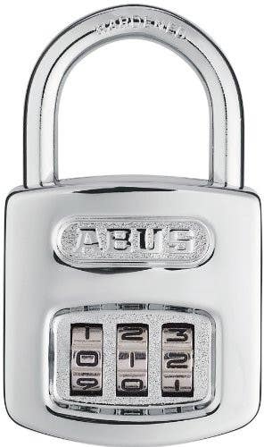 Abus 160/40 Steel/Chrome Dial Resettable w/2" Shackle