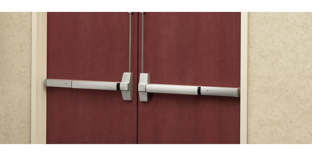 Corbin Russwin ED5000DB Series Inactive Bar, Pushpad Exit Device