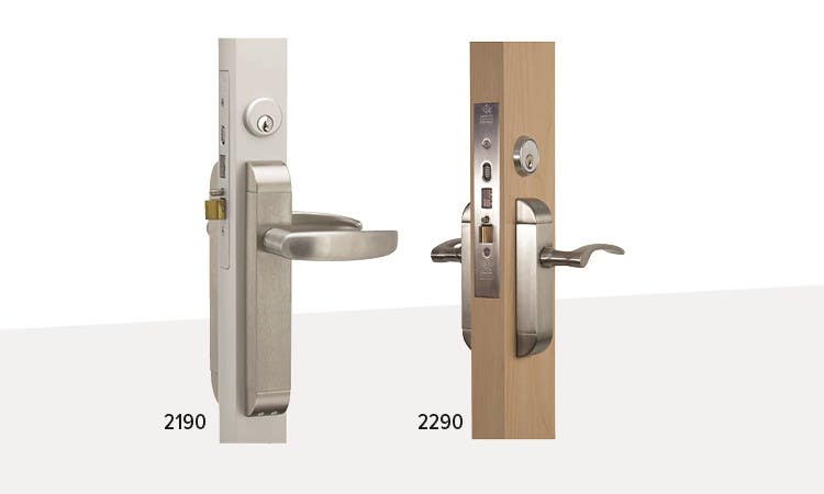 Adams Rite 2190, 2290 Dual Force Interconnected Deadbolt / Deadlatch