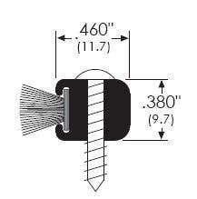 ZERO 32 Head And Jamb Gasketing, Bumper Strip/Brush