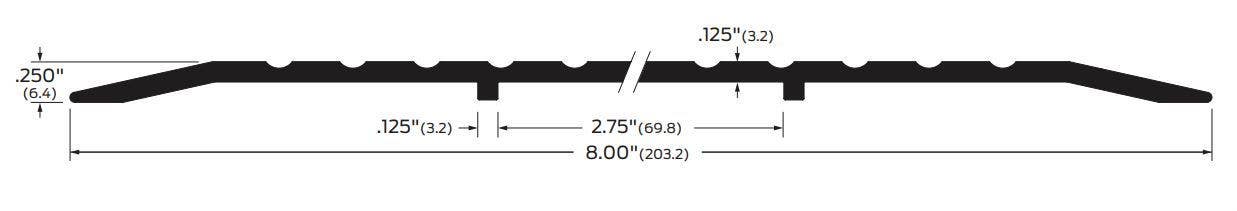ZERO 548 Handicap Threshold, 8"
