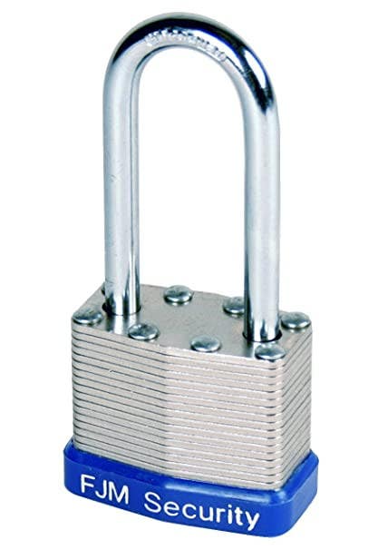 FJM Security A389 Laminated Steel Padlock