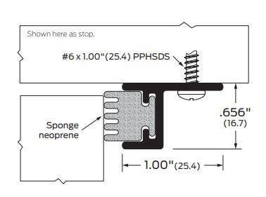 ZERO 1370N .5" Wide-Five Finger Sponge Neoprene - Extrusion