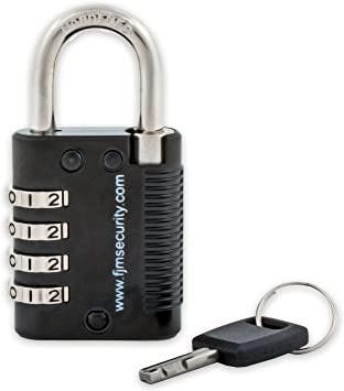FJM Security SX-575 Patented Locker Lock w/Key Override/Code Discovery