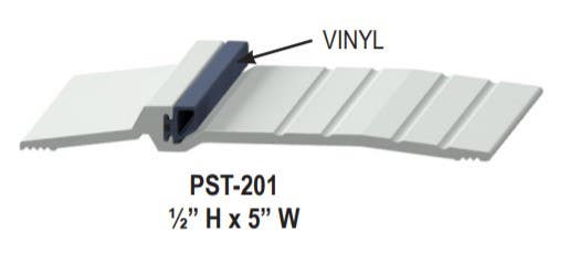 Cal-Royal PST-201 Panic Saddle Threshold, 1/2" H x 5" W
