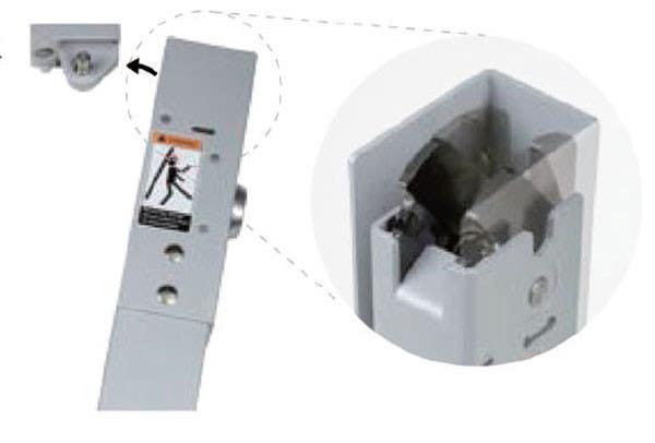 TownSteel MUL Fire Rated Mullion, Aluminum