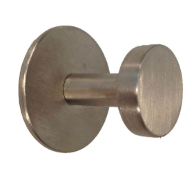 Don-Jo 304 Coat Hook, Finish- Satin Stainless Steel