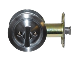 Don-Jo PDL 1035 Pocket Door Lock, Finish- Satin Chrome