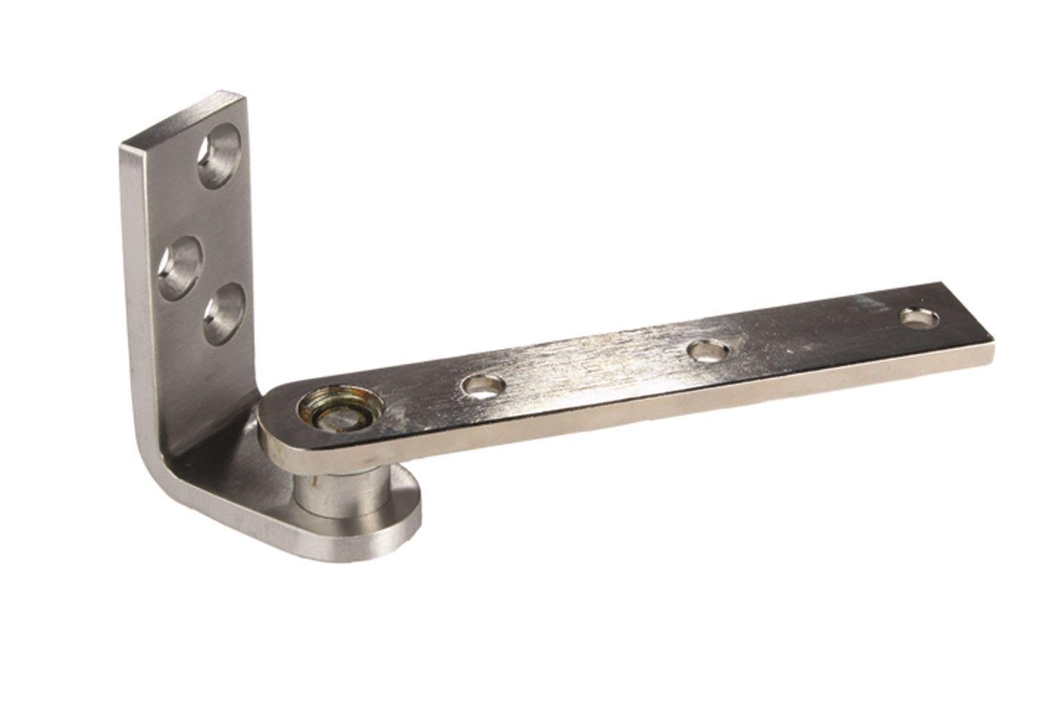 ABH Hardware 012 Center Hung Pivot & Combination Double-Lipped Strike Rescue Stop Set