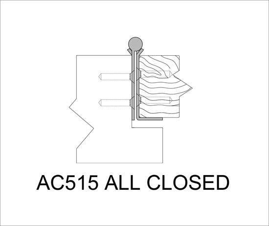 ABH AC515 Stainless Steel Barrel Continuous Hinges Full Mortise