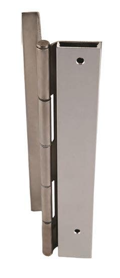 ABH A512 Stainless Steel Barrel Continuous Hinges Half Surface