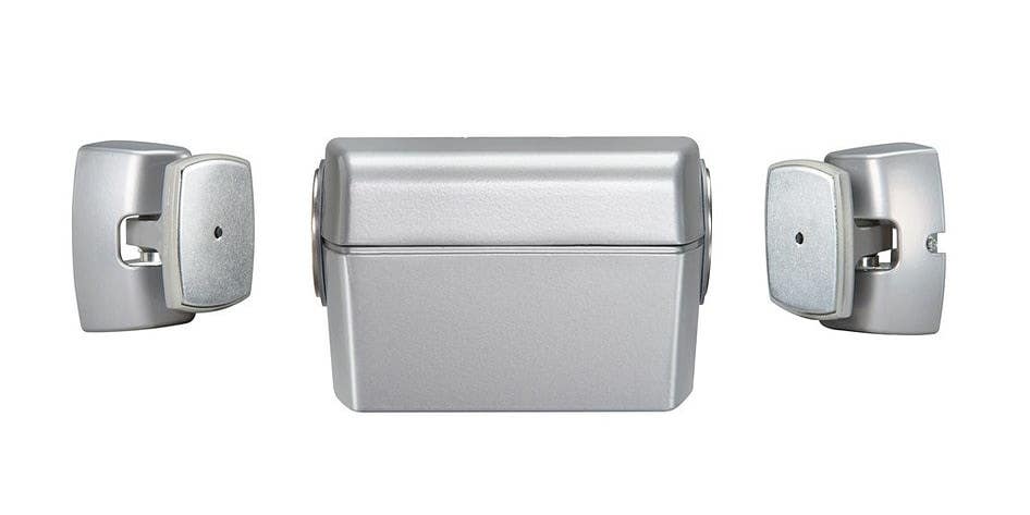 Rixson 981M Floor Mounted Electromagnetic Door Holder, For Back To Back Doors