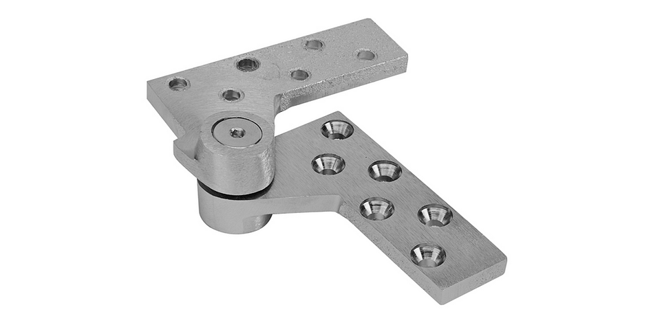 Rixson FL180 Fire Rated 3/4" Offset Top Pivot Set, For Lead-Lined/Heavyweight 1-3/4" Doors
