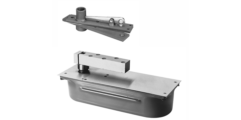 Rixson H40 Heavy Duty Center Hung Floor Closer, Double Acting