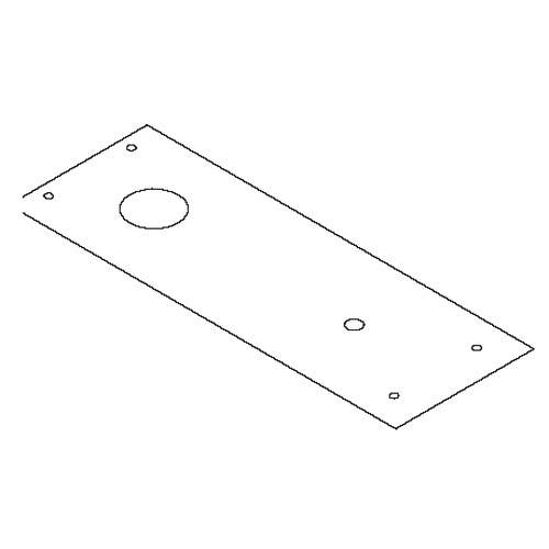 Rixson 6084000 Cover Plate Package For M0608, MW0608, W0608