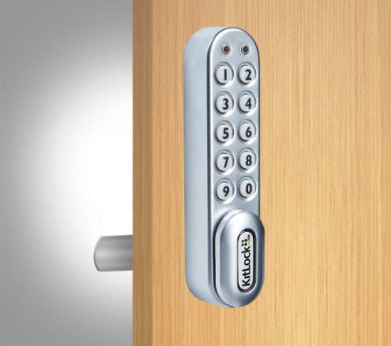 Codelocks KL1000 G3 Series KitLock Locker Lock, Key Override