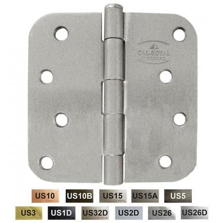 Cal-Royal BBRH Full Mortise Residential Weight Two Ball Bearing