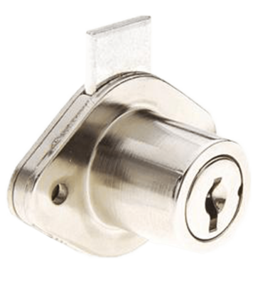 Capitol 980C-14 Drawer Locks - Nickel Plated