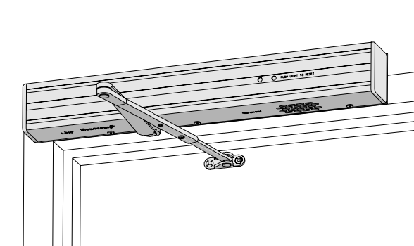 LCN 4410HSA Series Electrically Door Holder/Closer
