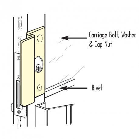 Don-Jo OLP-265 Latch Protector