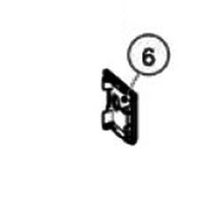 Entrematic W7-331020393BK HA7 Endplate, Finish-Black