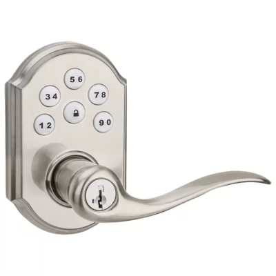 Kwikset 912 SmartCode Electronic Tustin Lever w/ Home Connect (Z-Wave)