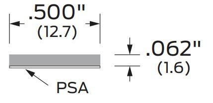 ZERO 3 Head And Jamb FS3003 Intumescent Seal