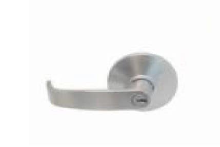 TownSteel TL8000 Outside Trim for Grade 2 Exit Device, Satin Chrome