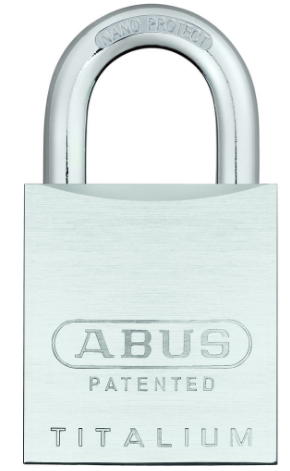ABUS 83AL/45HB Brushed Aluminum Padlock