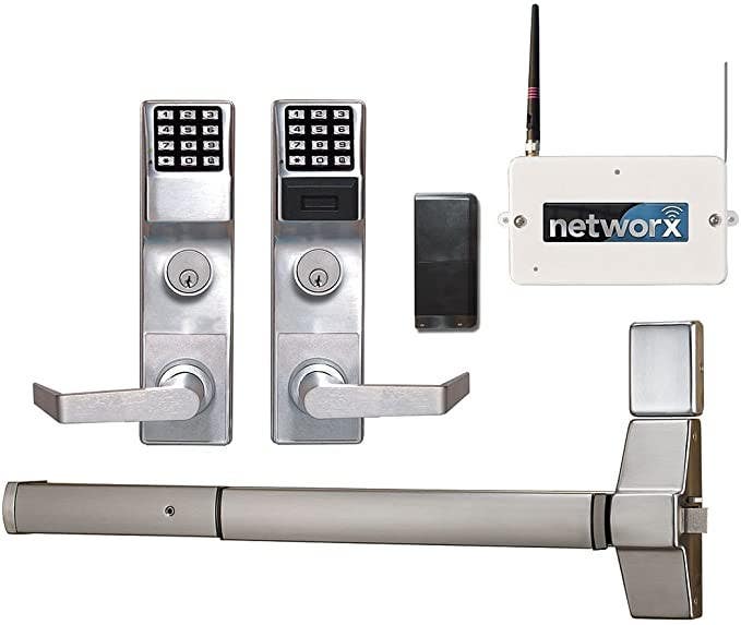 Alarm Lock HW61 Outside/Inside Lever Handle For Trilogy Cylindrical Locks