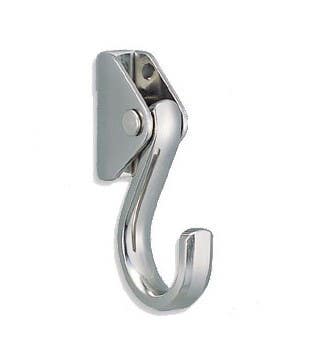 Sugatsune XL-JSF40TT Swing Hook, Finish-Mirror/Satin Combination