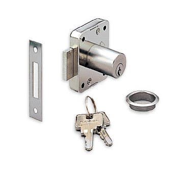 Sugatsune 3310 Drawer Cabinet Lock, Finish-Nickel